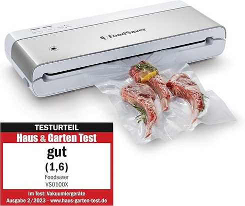 Vakuovačka FoodSaver stříbrná