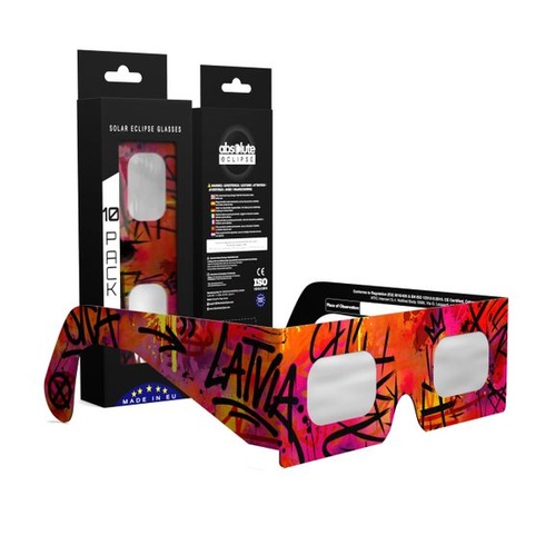 Okuliare na zatmenie Slnka Absolute Eclipse 10x
