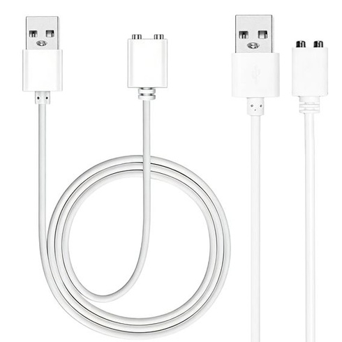 Balenie 2 magnetických nabíjacích káblov USB, kompatibilné so Satisfyer Pro 2, náhradný magnetický