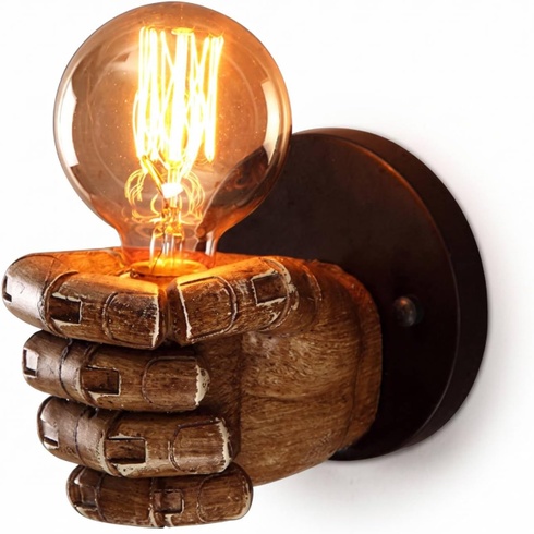 Retro objímka na nástennú lampu Herchr