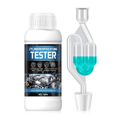 Tester tesnenia hlavy valcov, tester CO2, tester chladiacej kvapaliny