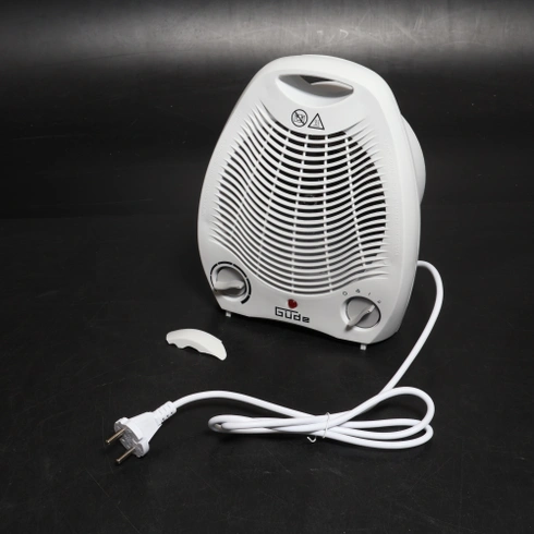 Vykurovací ventilátor Güde biely 2 stupne 85175