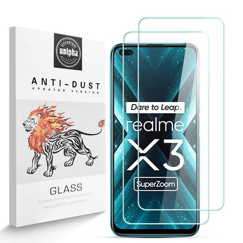 Ochranná fólia na displej pre Realme X3 SuperZoom, tvrdené sklo s tvrdosťou 9H, odolné proti