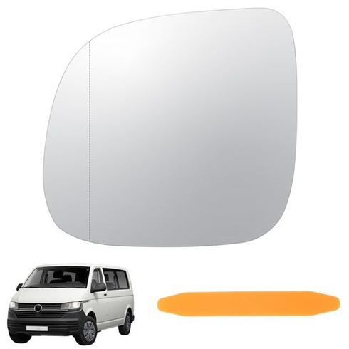 Výmena skla zrkadla pre VW T5 T6 ľavé vyhrievané sklo vonkajšieho zrkadla Gauche