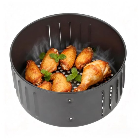 Náhradní košík do fritézy o objemu 2,6 l, univerzální košík do fritézy s nepřilnavým povrchem a