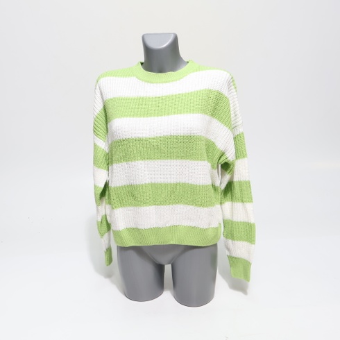Dámsky pruhovaný sveter veľ. S