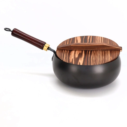 Pánev s dřevěnou pokličkou 24,5 cm