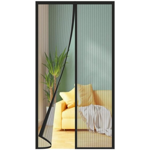 Magnetická sieť proti hmyzu na balkónové dvere, 115x230 cm, rôzne veľkosti, modernizovaná verzia,