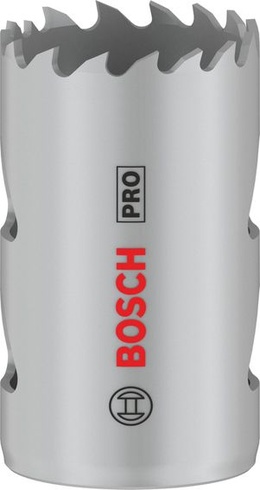 Pila na děrování Bosch 1x PRO Multi Material, 30 mm, se závitem Nová verze Ø 30 mm