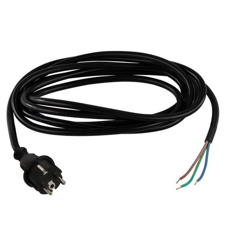 Napájací kábel REV - náhradný kábel pre vonkajšie použitie, 5 m (H05RR-F 3G1,5 mm²), IP44