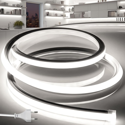 LED pásik Brimeti biely, 3m