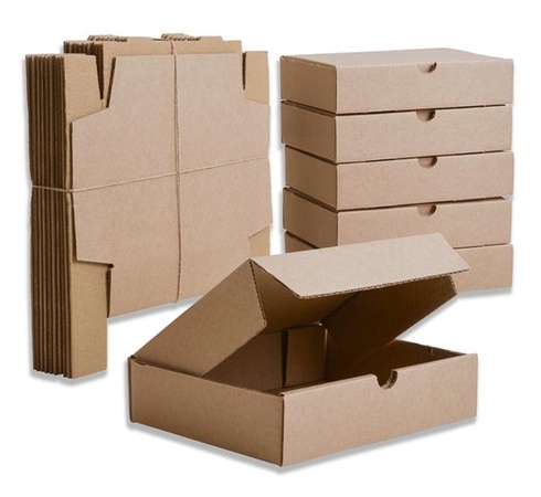 Prepravná krabica IPEA 21 x 15 x 5 cm pre dopravu, e-commerce, darčeky - 10 kusov - Vyrobené v Taliansku