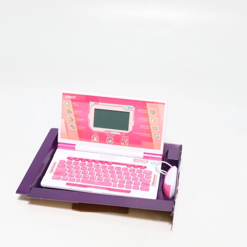 Vtech Explorer Laptop Pro Pink | Výukový notebook so 164 hrami | Dvojjazyčná nemčina-angličtina | 8