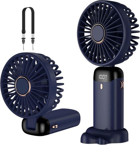 Ručný ventilátor Rafada N15 mini USB modrá