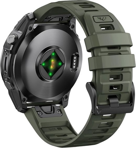 Náramok kompatibilný s Fenix ​​7/7 Pro/6/6 Pro/8 47mm/5, Forerunner 965 Náhradný silikónový