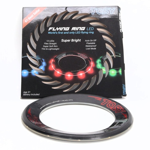 TOSY Flying Ring - 12 LED Frisbee