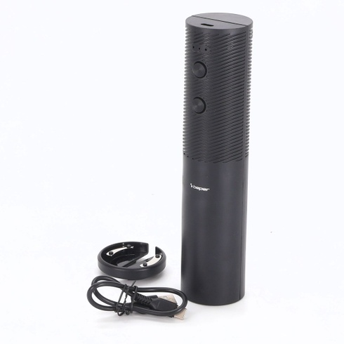 BEPER P102ACP103 USB dobíjecí elektrická vývrtka, otvírák na vinné lahve, s řezačkou na fólii, na