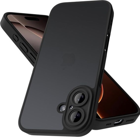 Pouzdro Mootobo pro iPhone 16, matná zadní strana s ochranou proti otiskům prstů, ochrana
