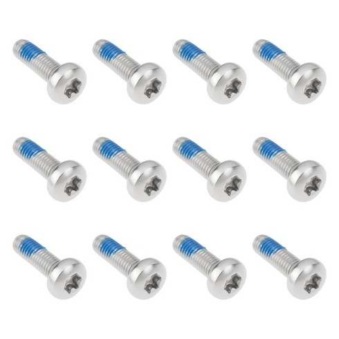 Skrutky brzdových kotúčov ECSiNG 12 kusov M5X16mm s hlavou T25 Torx pre brzdové kotúče