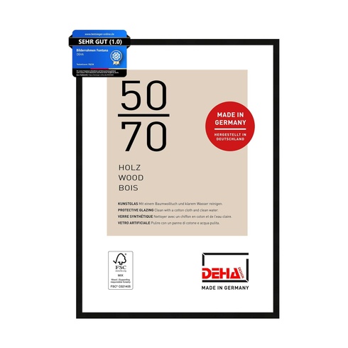 Fotorámeček DEHA 3852001 černý