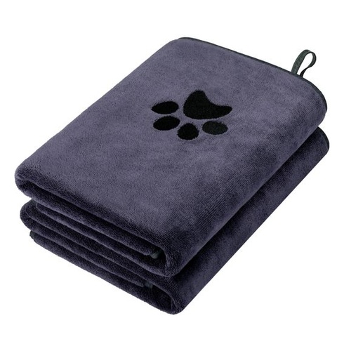 Hejo 2 kusy ručníků pro psy, extra savý ručník pro štěňata, měkký ručník z mikrovlákna 75 cm × 35