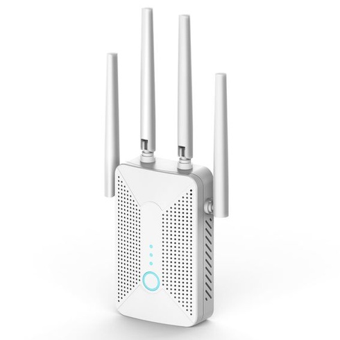 Nejnovější WiFi zesilovač 1200 Mbps WiFi opakovač, dvoupásmový 5 GHz a 2,4 GHz WiFi opakovač s WPS