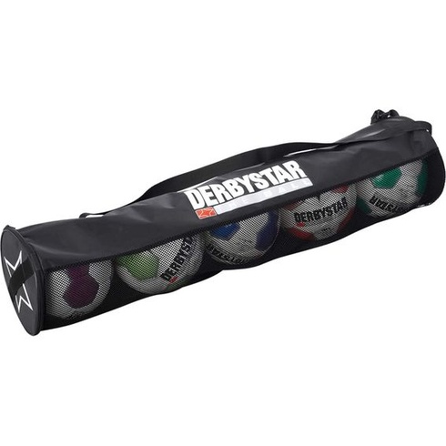 Futbalový vak Derbystar Ball Tube - Čierny - Pre 5 lôpt Priemer: 23 cm, Dĺžka: 105 cm