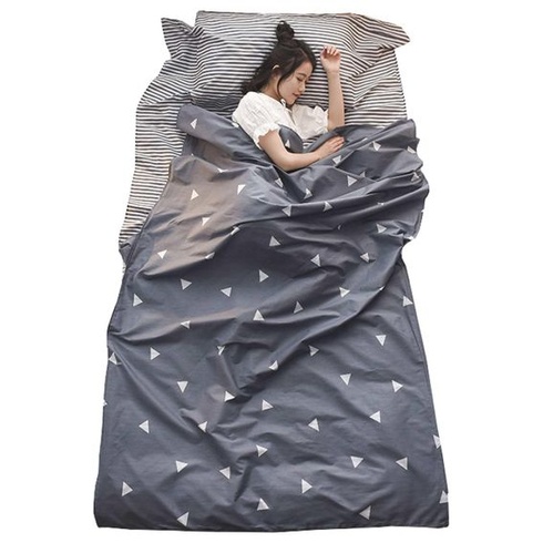 Azarxis Cotton Ultralight cestovný spací vak, malé balenie - letný spací vak, vnútorný spací