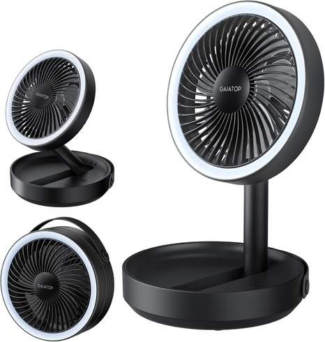 Ventilátor Gaiatop skládací stolní