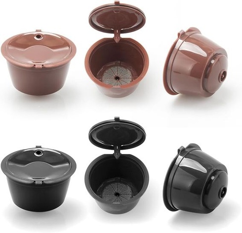 Opakovaně použitelné kávové kapsle pro kávovar Dolce Gusto, BENFUCHEN plnitelné kávové kapsle,