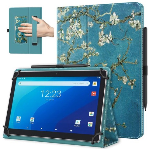 Univerzálne puzdro TiMOVO pre 10,1 palcový tablet s Androidom, marhuľový kvet