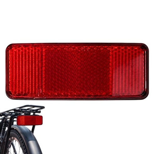 Sada odraziek na zadné svetlo na bicykel, odrazka na nosič batožiny, vodotesná, pre mestská a