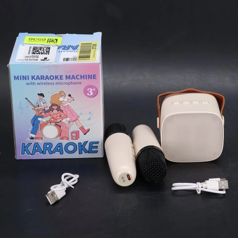 Karaoke automat pro děti i dospělé, přenosný Bluetooth mini karaoke mikrofon, zpívající reproduktor