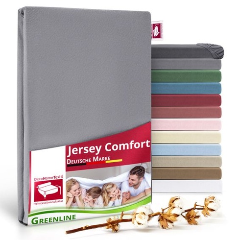 Prestieradlo DecoHomeTextil s návlekom, šedé 90-100x200 cm 90-100x200x30 cm šedé