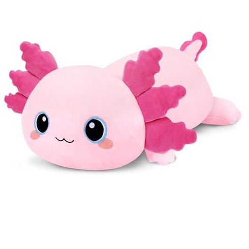 SQEQE Závažová plyšová hračka Axolotl, Kawaii plyšová hračka se závažím, Axolotl 25 cm x 25 cm
