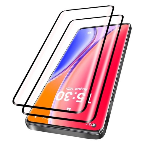 Ochranné sklo VideoSecu pre OnePlus 10 Pro, 2 kusy, tvrdosť 9H, HD, bez bublín, odolné voči oleju a