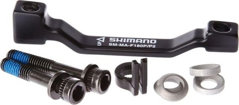 Adaptér Shimano pre kotúčovú brzdu z brzdového strmeňa PM na vidlicu/rám PM, 180 mm, univerzálny