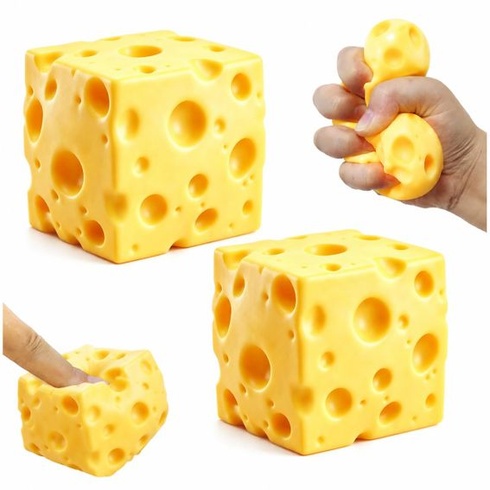 2 syrové antistresové loptičky, antistresové loptičky, antistresové loptičky