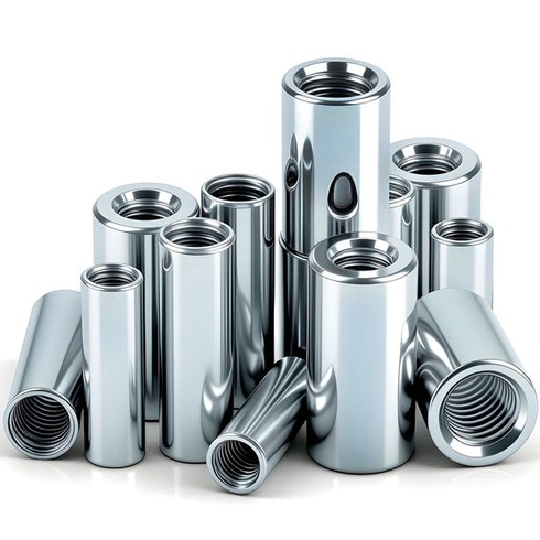 12 kusov Dlhé okrúhle matice M10x35x12mm Závitové púzdra Pozinkovaná oceľ Spojovacie matice