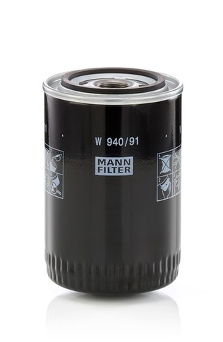 Olejový filter MANN-FILTER, W 940/91