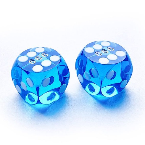 Bescon Professional Precision Dice Round Roh 9/16
