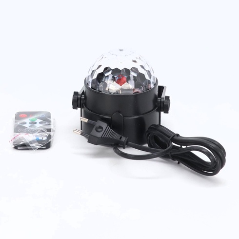 LED disco guľa U`King 04001