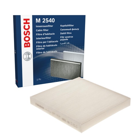Bosch M2540 - Štandardný kabínový filter - prachový a peľový filter