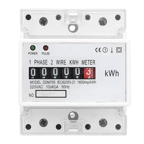 4fázový elektromer, kalibrovaný trojfázový elektromer, elektromer na DIN lištu kWh, podružný