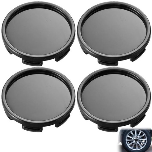 Sada 4 krytů kol GIONAR, 58 mm, kryty kol, středové kryty pro BMW a Mercedes, kryty ráfků, kryty