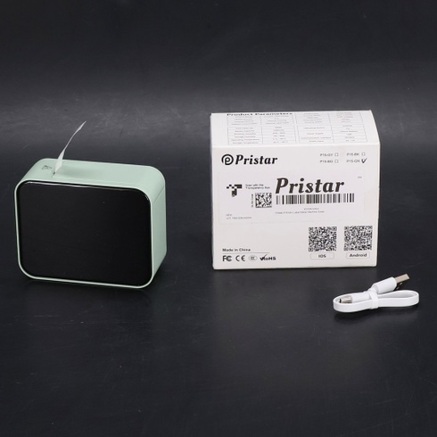 Etiketovací stroj Pristar P15 Bluetooth etiketovací stroj Samolepiaca dobíjacia tlačiareň etikiet,