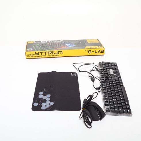 Klávesnice a myš THE G-LAB COMBO-YTTRIUM/FR