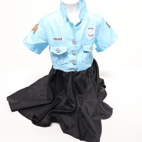 Policejní kostým Moiuguli - M (7–8 let)