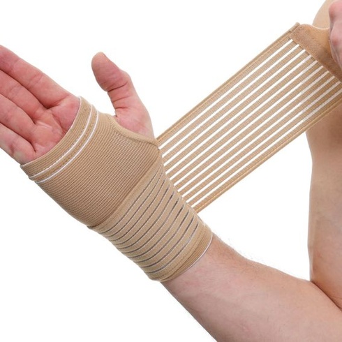 NEOtech Care opora dlane s časťou pre palec - nastaviteľný kompresný popruh - elastická a priedušná