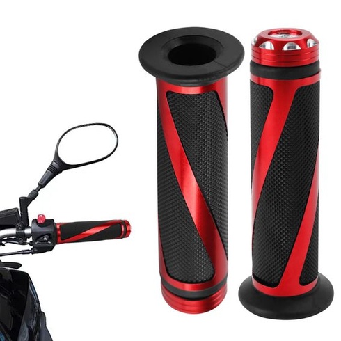 1 pár motocyklových rukovätí na riadidlá, 22mm/24mm 7/8